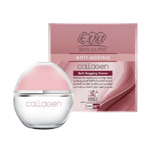 EVA SKIN CLINIC ANTI-AGEING COLLAGEN ANTI-SAGGING CREAM FOR SIGNS OF AGEING ( +50 ) 50 ML